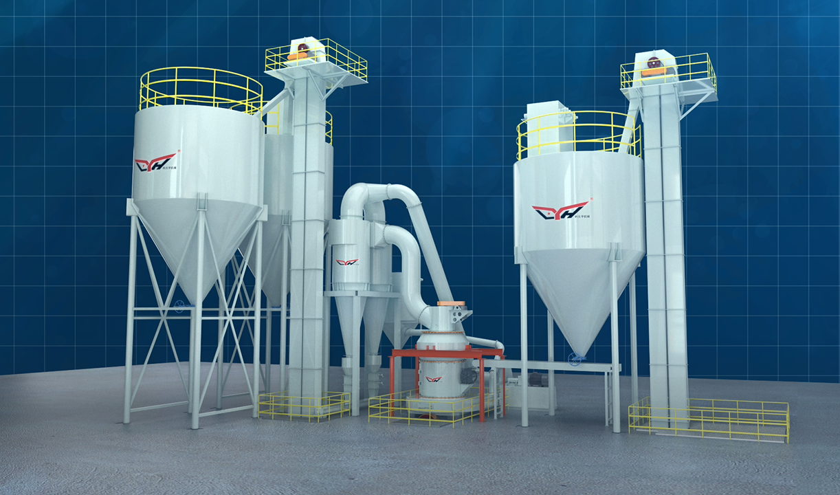 LYH998 4 Roller Raymond Grinding Pendulum Mill